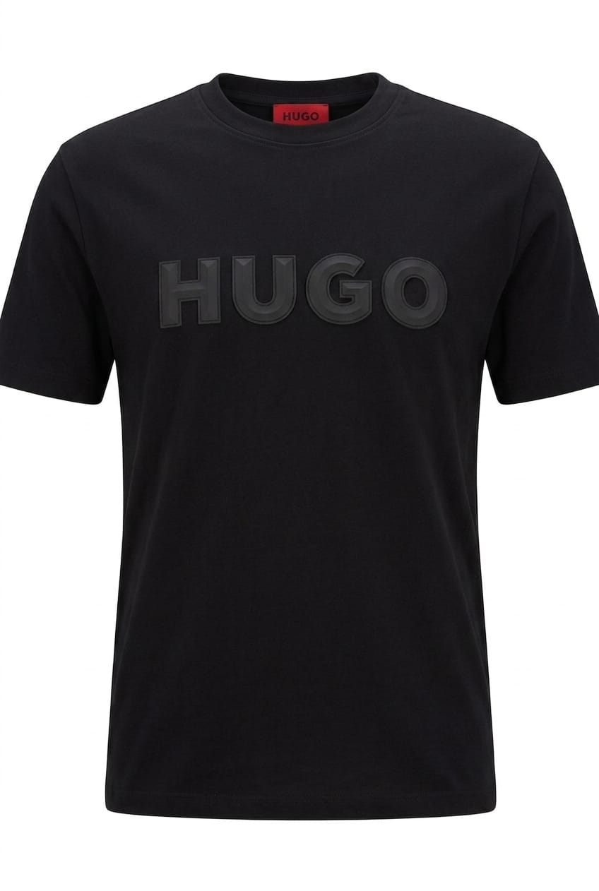 Premium Embossed Logo T-Shirt – Minimal Essential