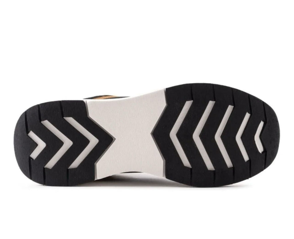 Sneakers - Burgundy & Charcoal