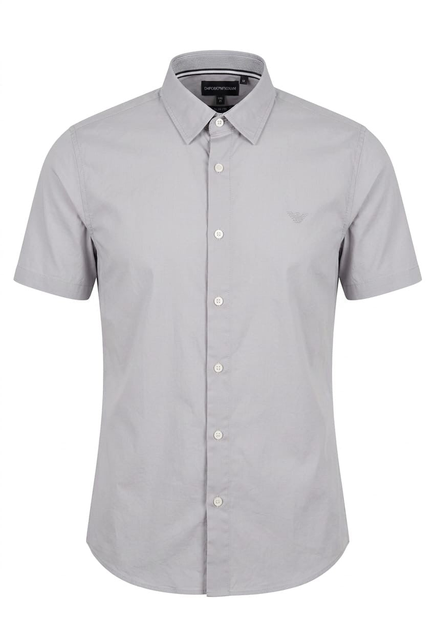 Men’s Short Sleeve Slim Fit Shirt – Premium Everyday Essential