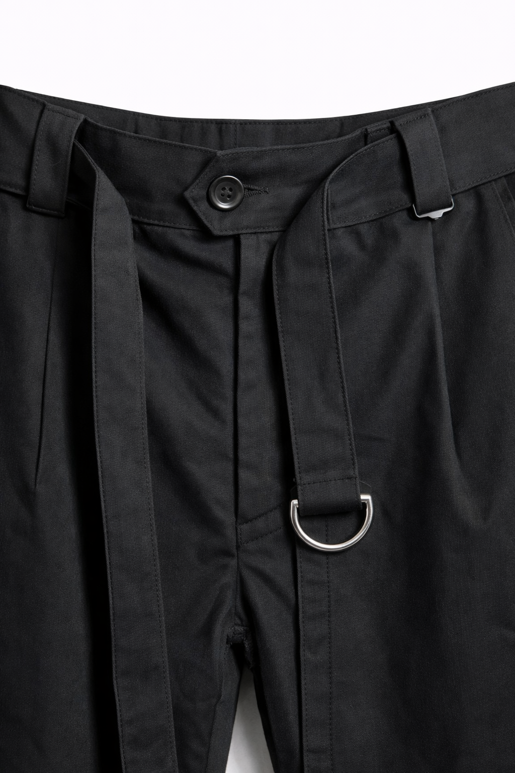 Men’s Wide Fit Pants with Adjustable Belt – Minimal Smart Style