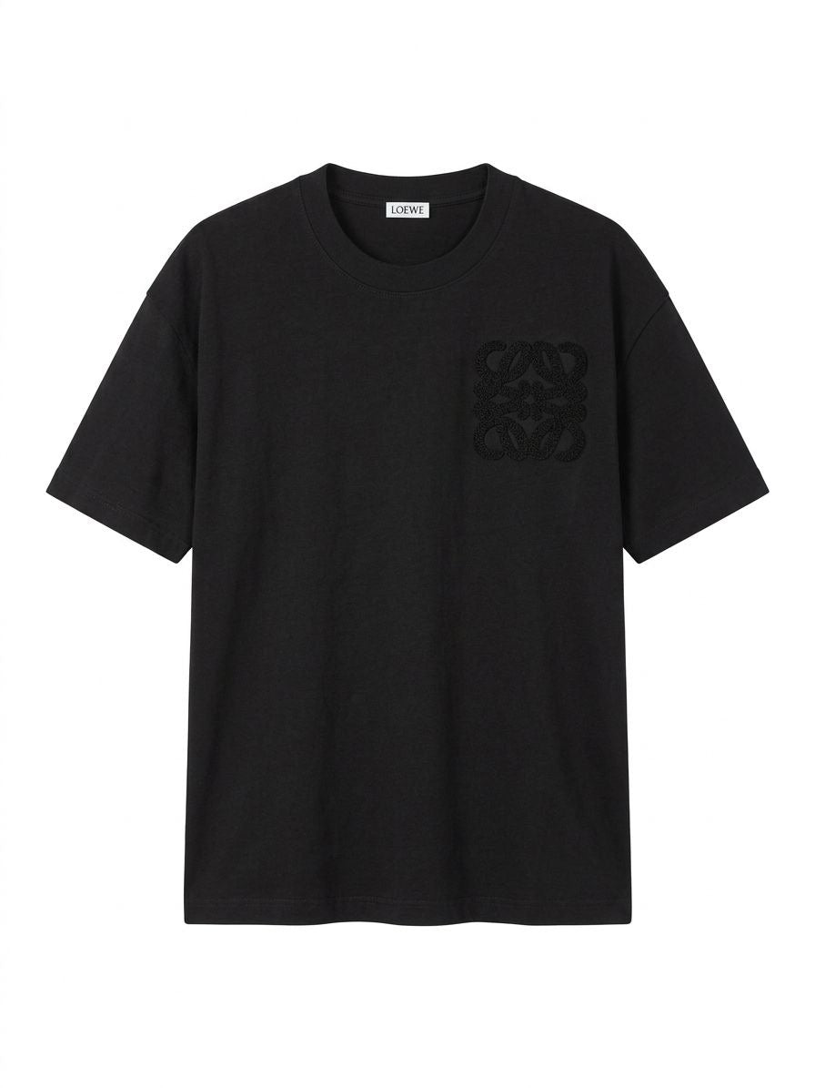 Men’s Premium Embossed Logo T-Shirt – Clean Luxury Essential