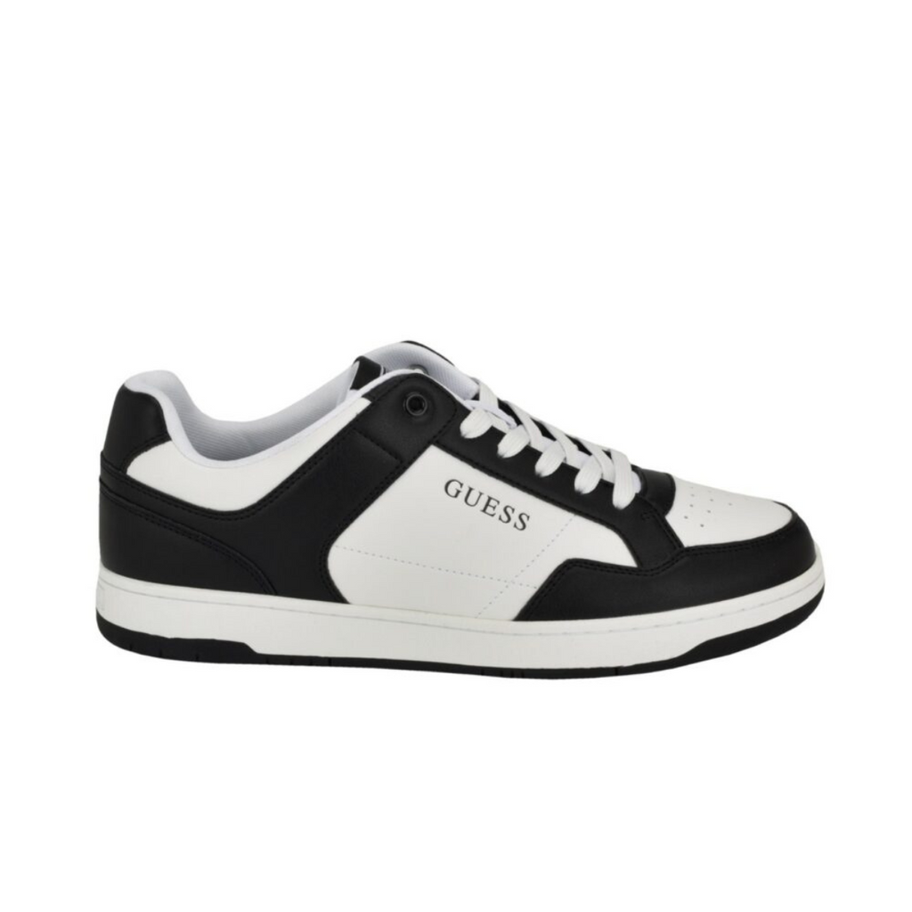 Men’s Black & White Low-Top Sneaker