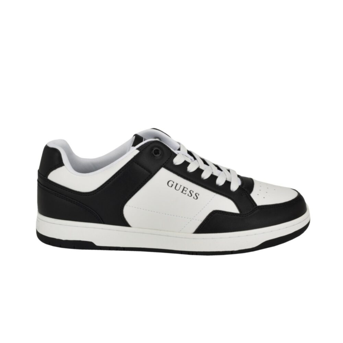 Men’s Black & White Low-Top Sneaker