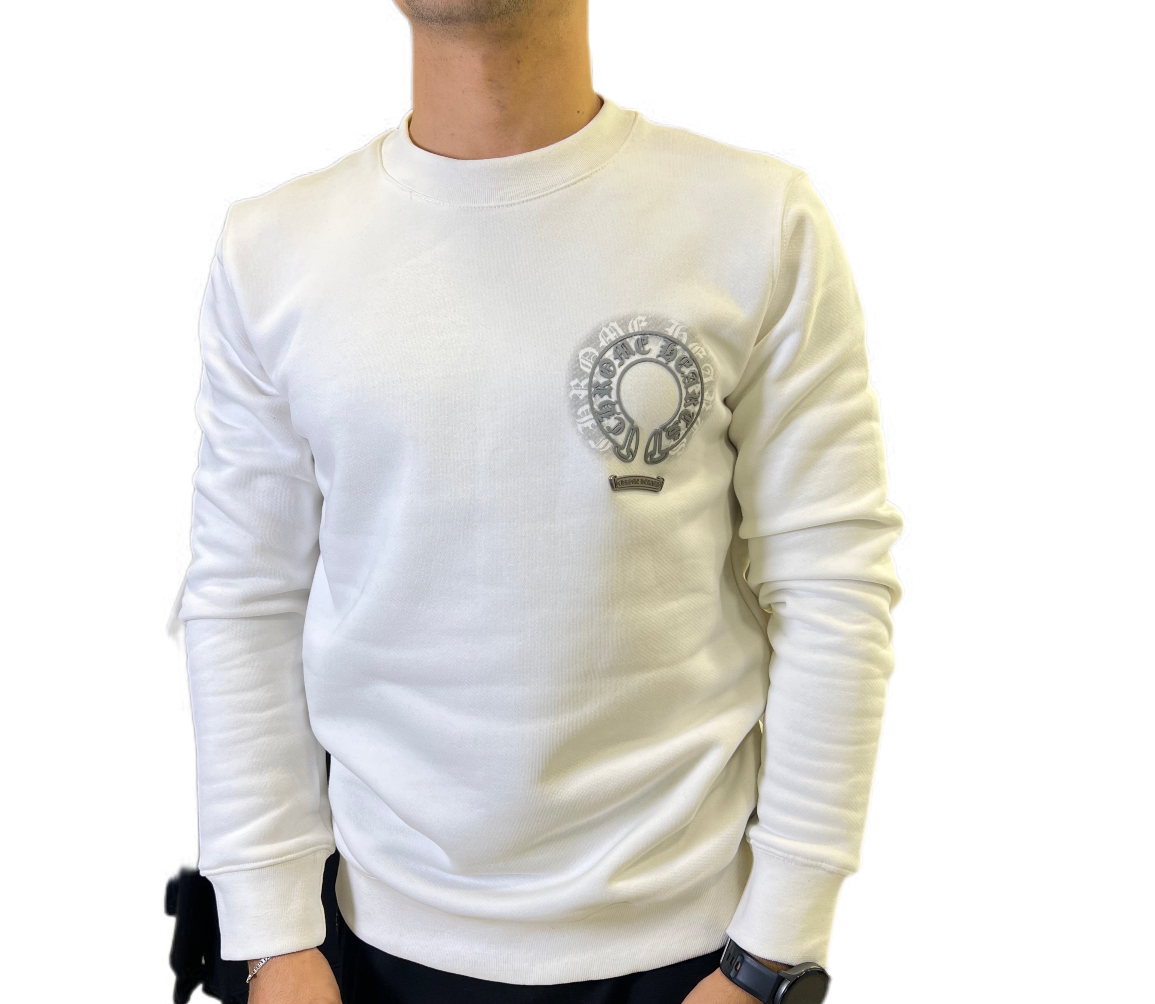 Men’s Printed Crewneck Sweatshirt
