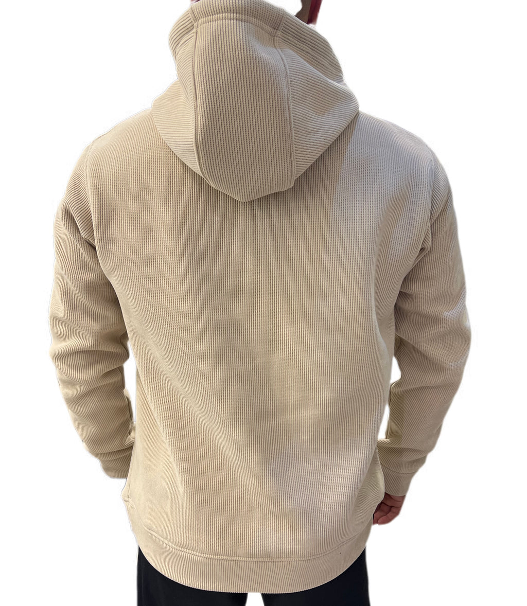 premium velvet cord hoodie.