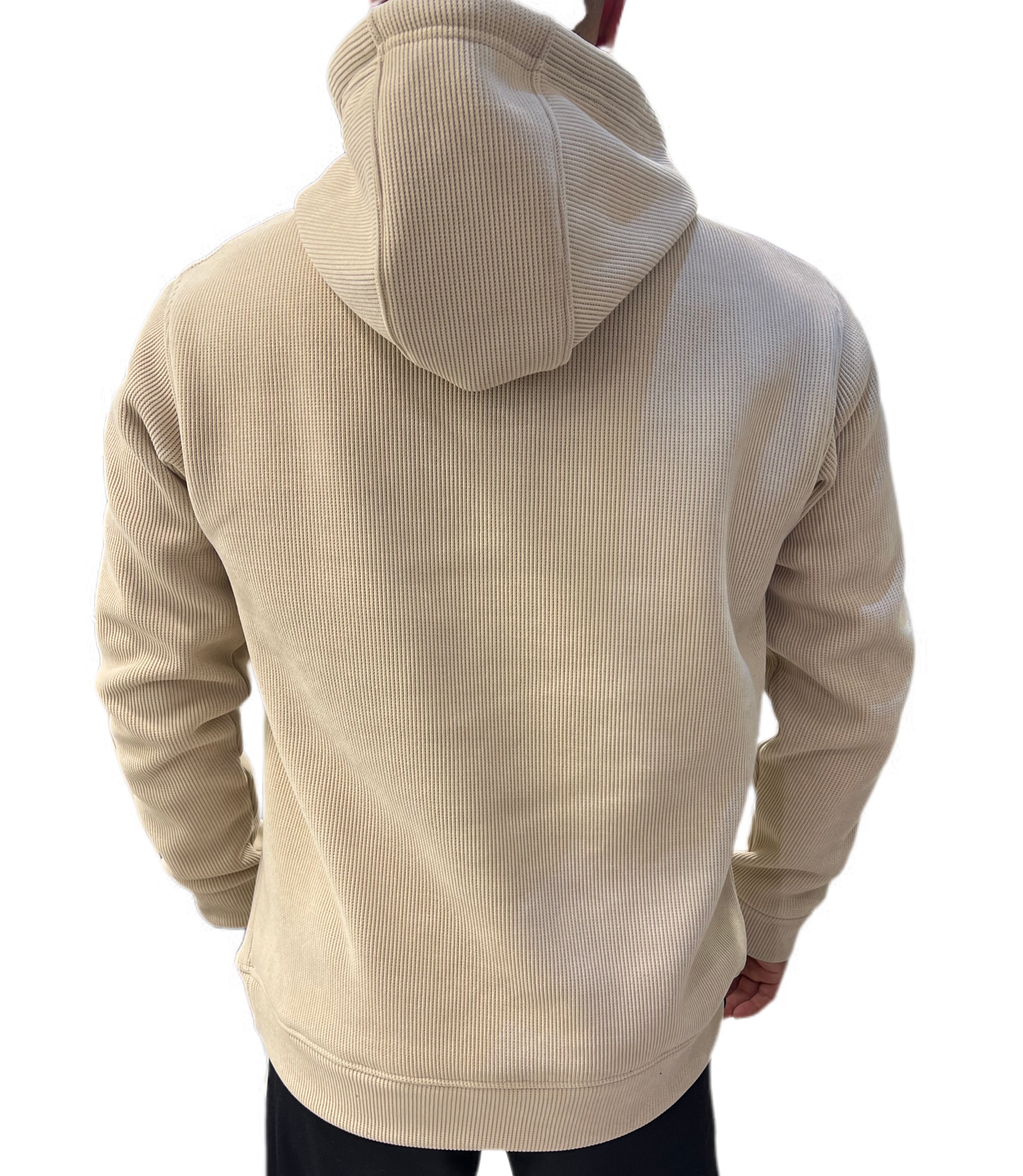premium velvet cord hoodie.