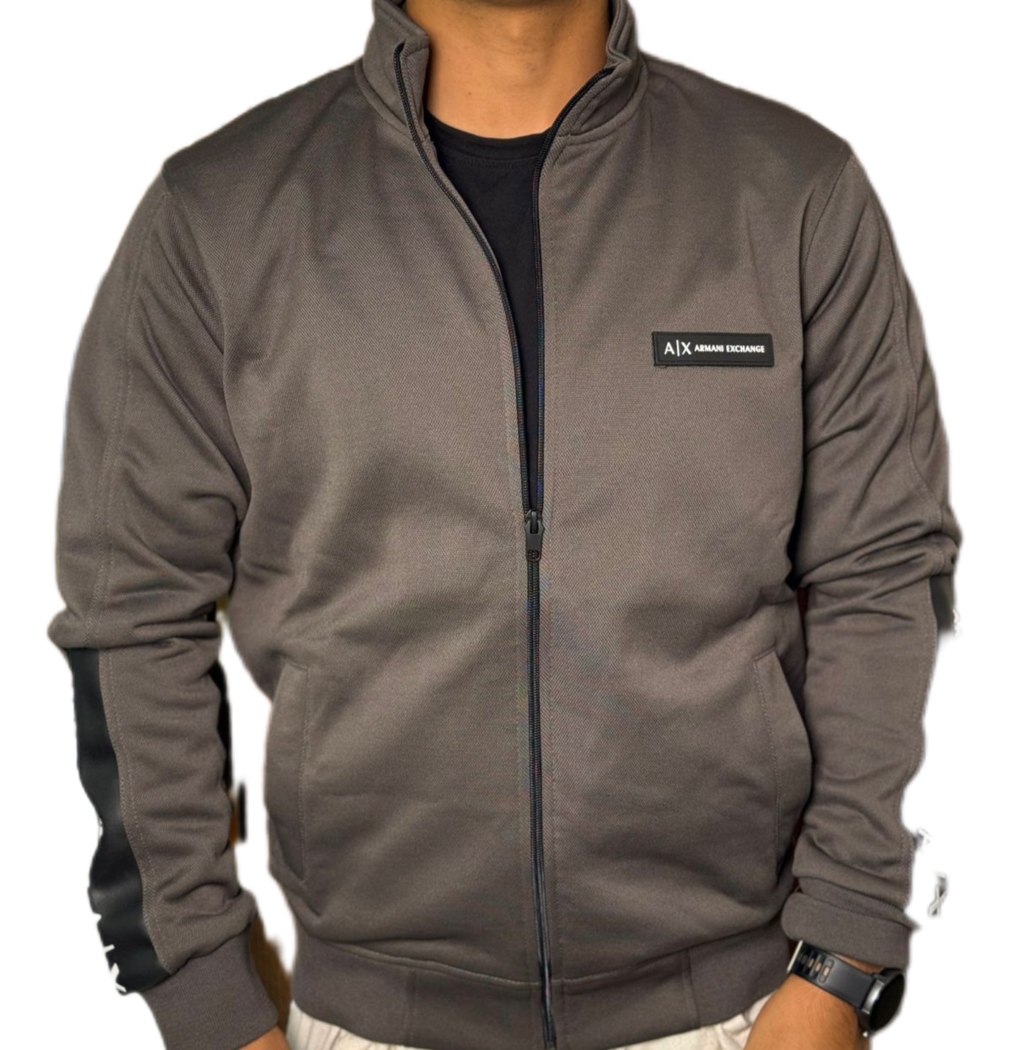 Men’s Track Jacket – Premium Cotton Blend
