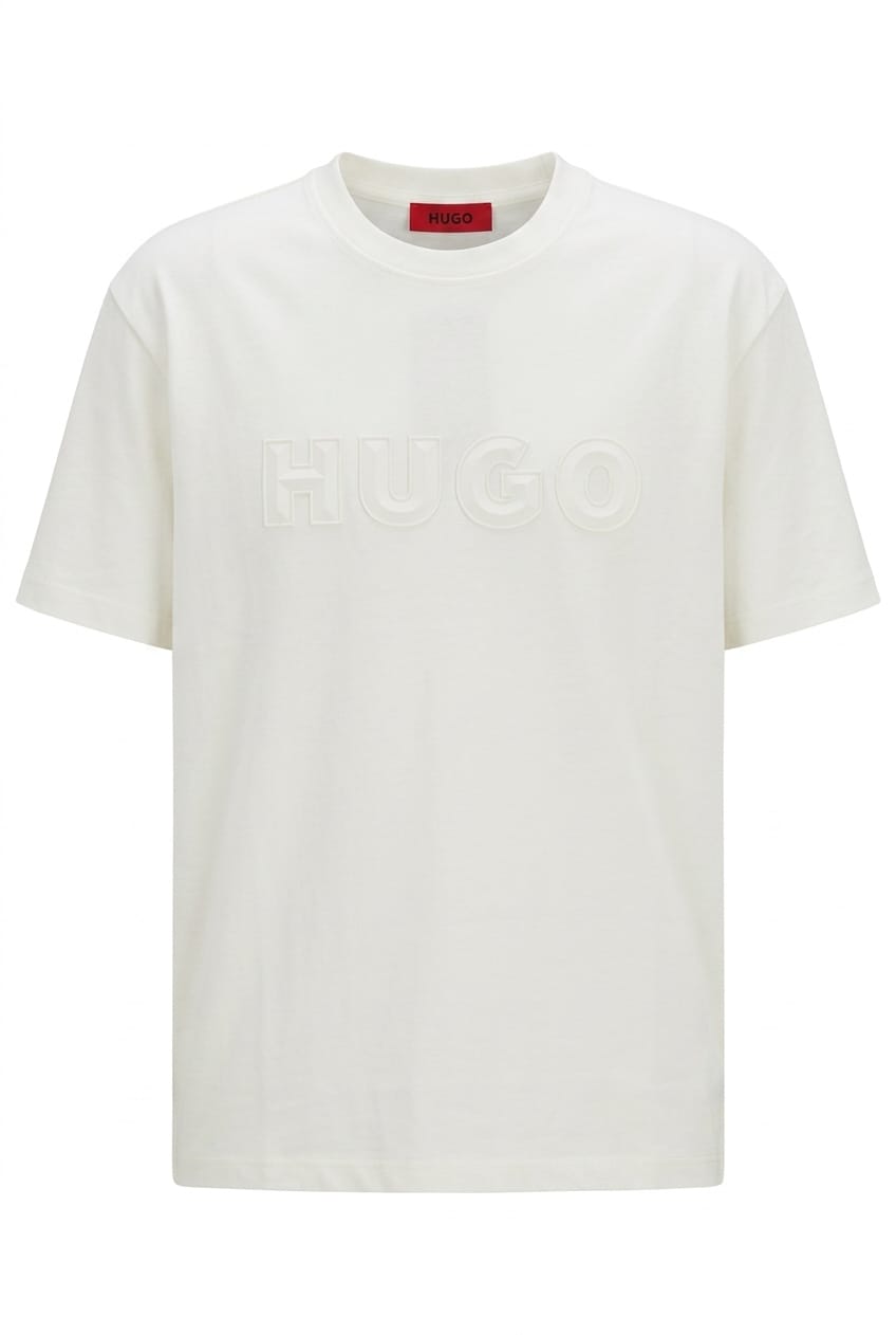 Premium Embossed Logo T-Shirt – Minimal Essential