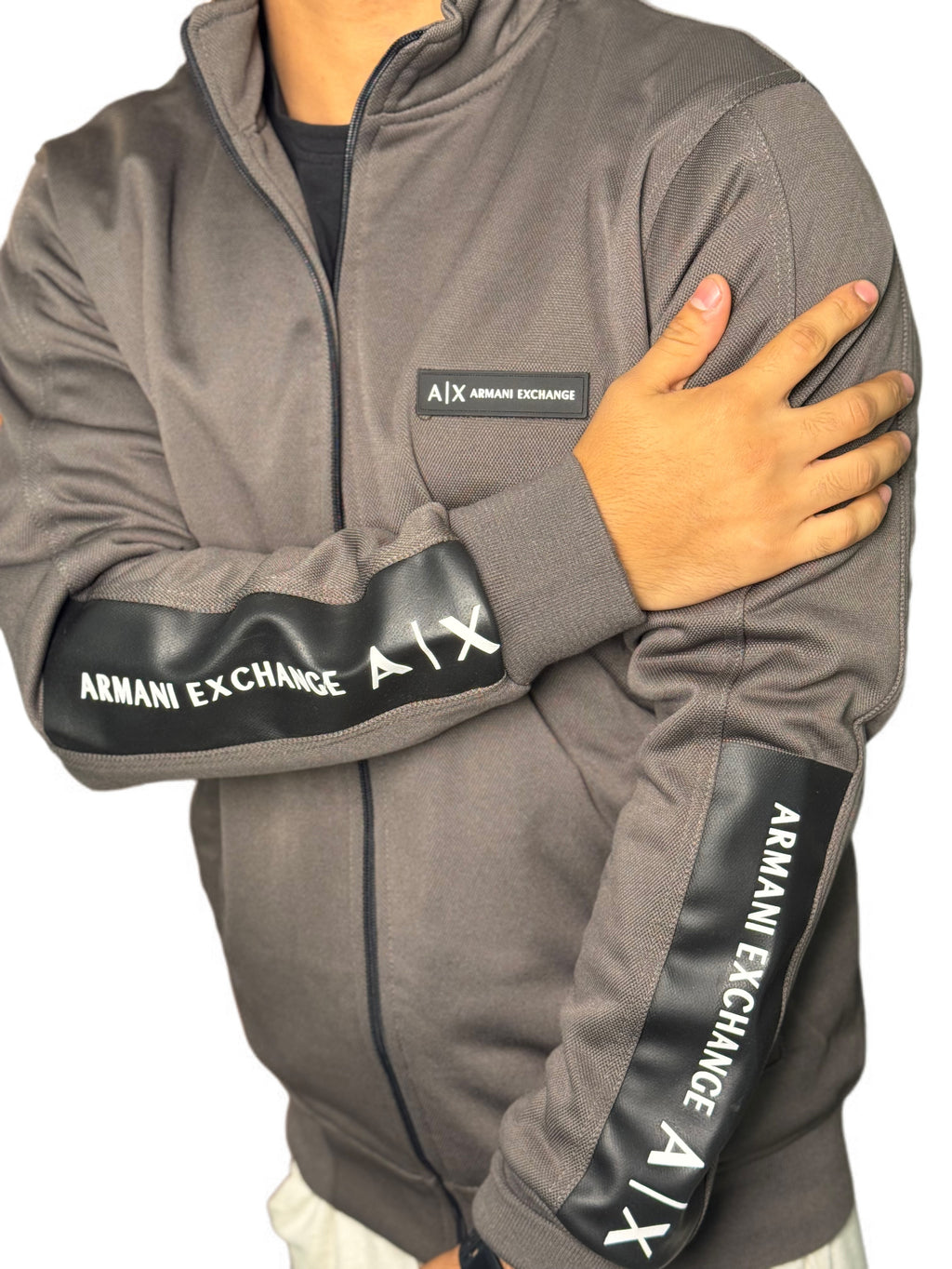 Men’s Track Jacket – Premium Cotton Blend