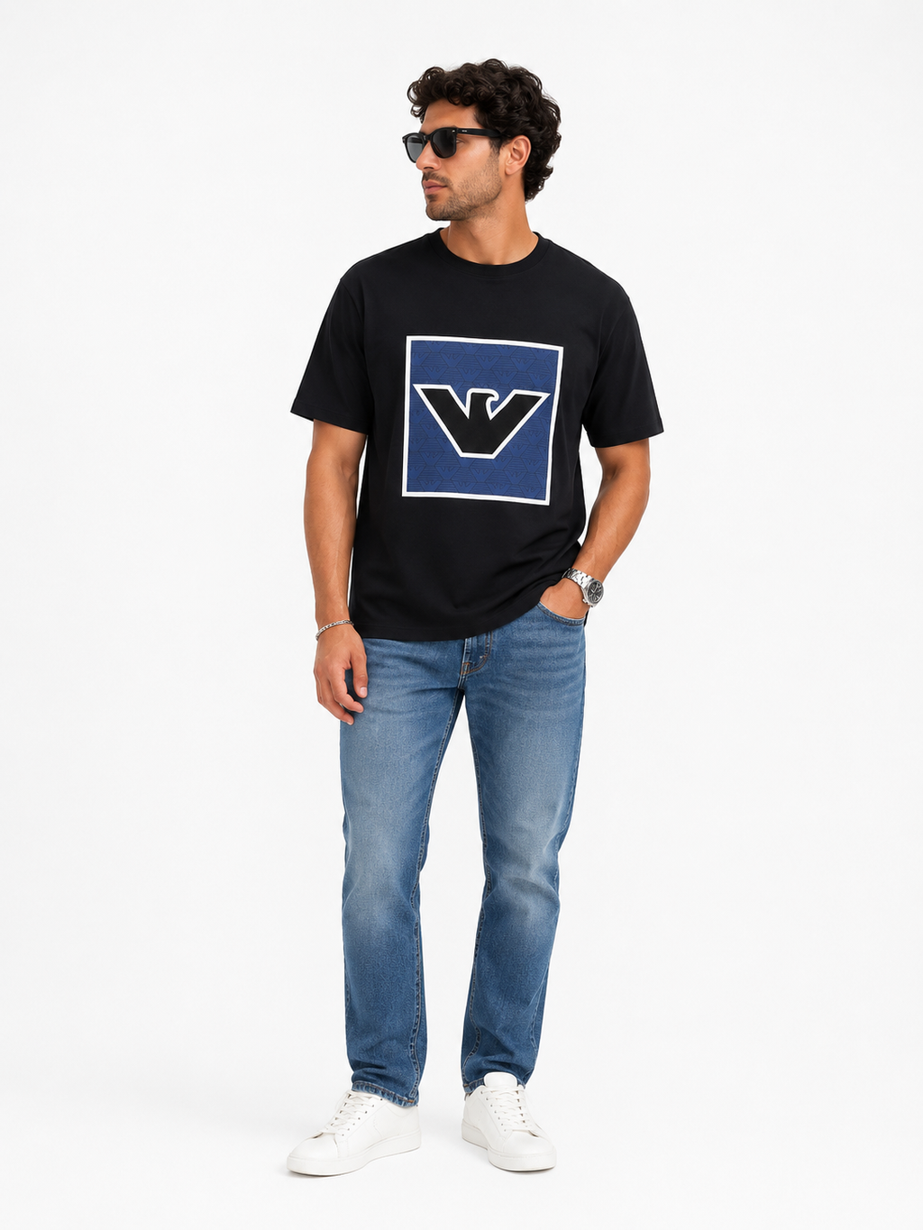 Men’s Eagle Graphic T-Shirt – Modern Streetwear Edition