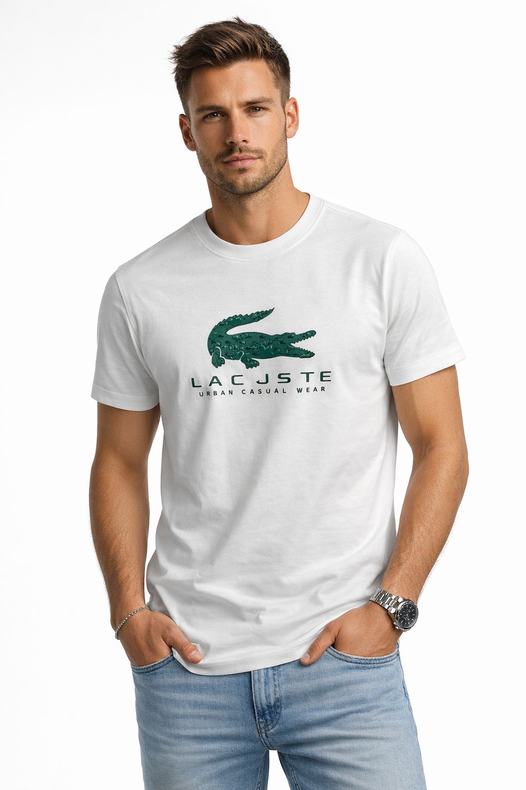 Premium Cotton Graphic  T-Shirt – Urban Croco Design
