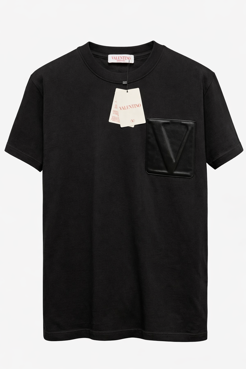 Minimal Luxury V-Back T-Shirt