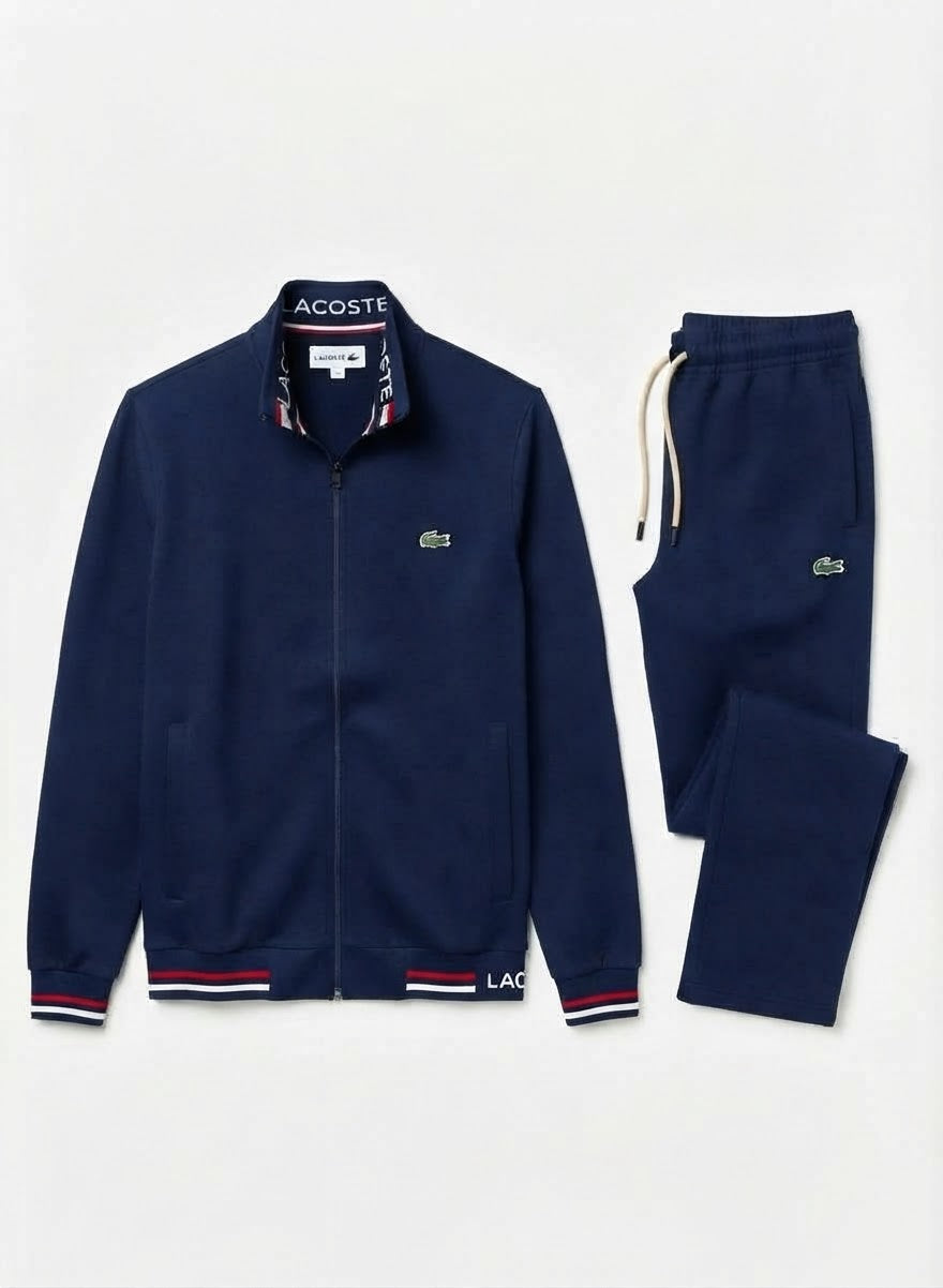 Men's Premium 2-Piece Tracksuit - Full-Zip Jacket & Sweatpants Set
