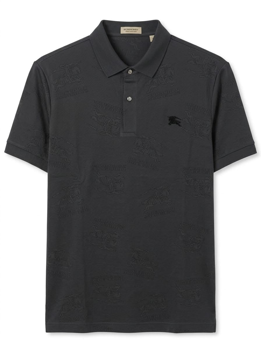 Premium Embossed Polo Shirt