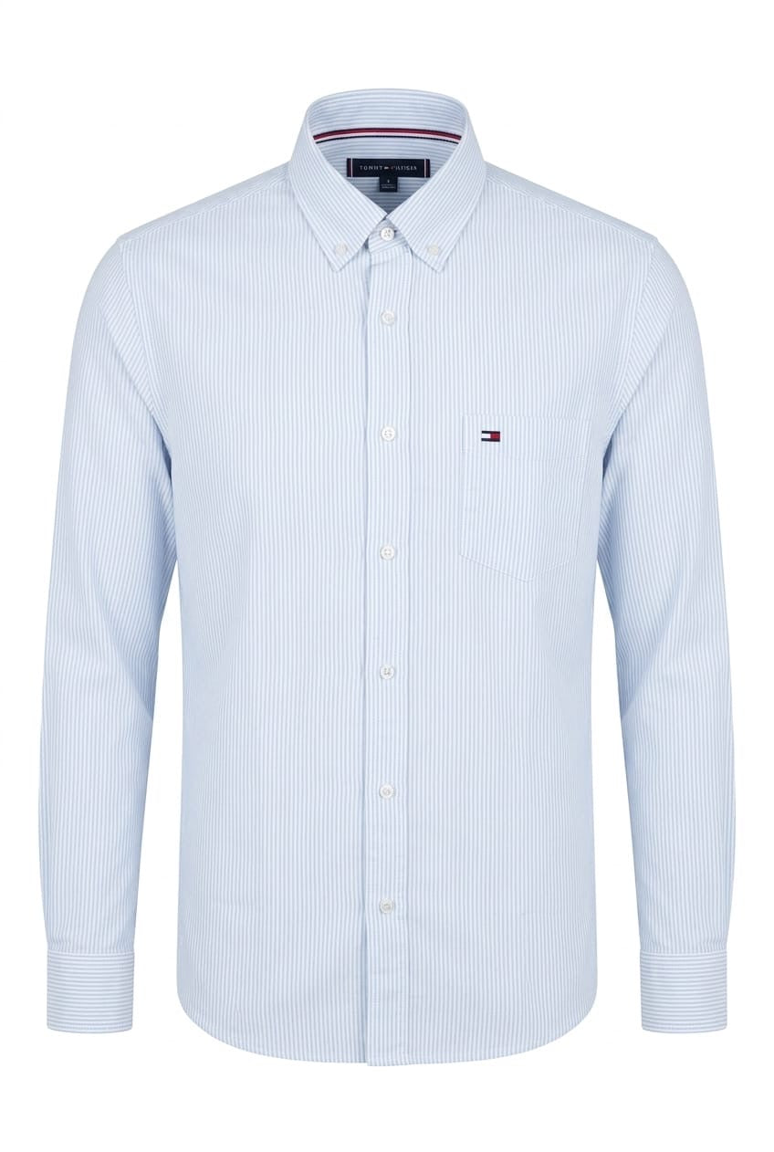 Premium Striped Cotton Shirt – Smart Casual Fit