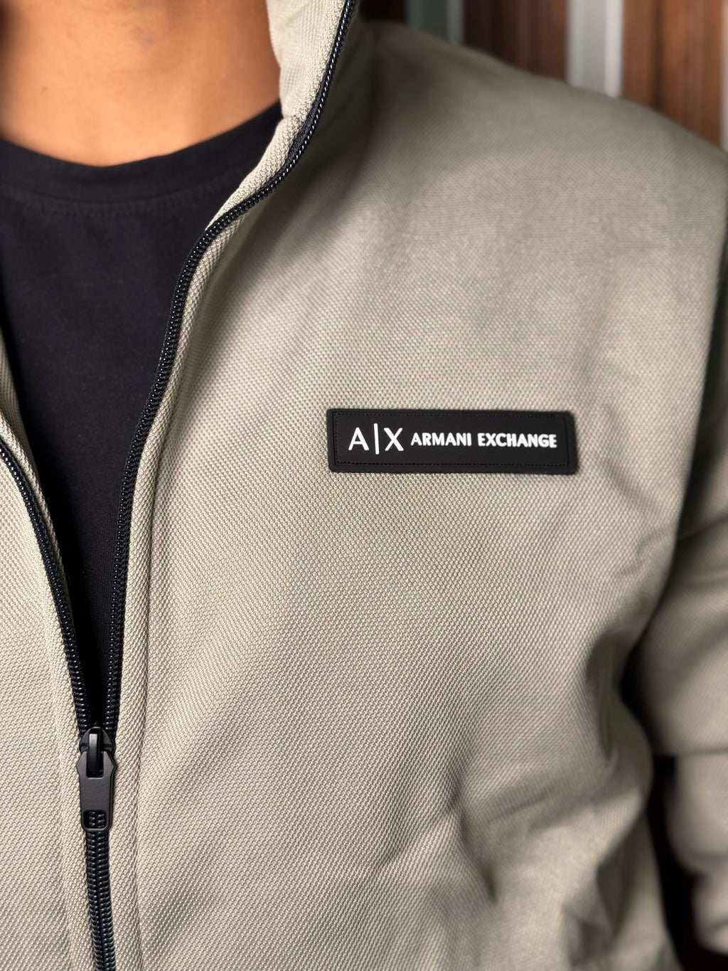 Men’s Track Jacket – Premium Cotton Blend