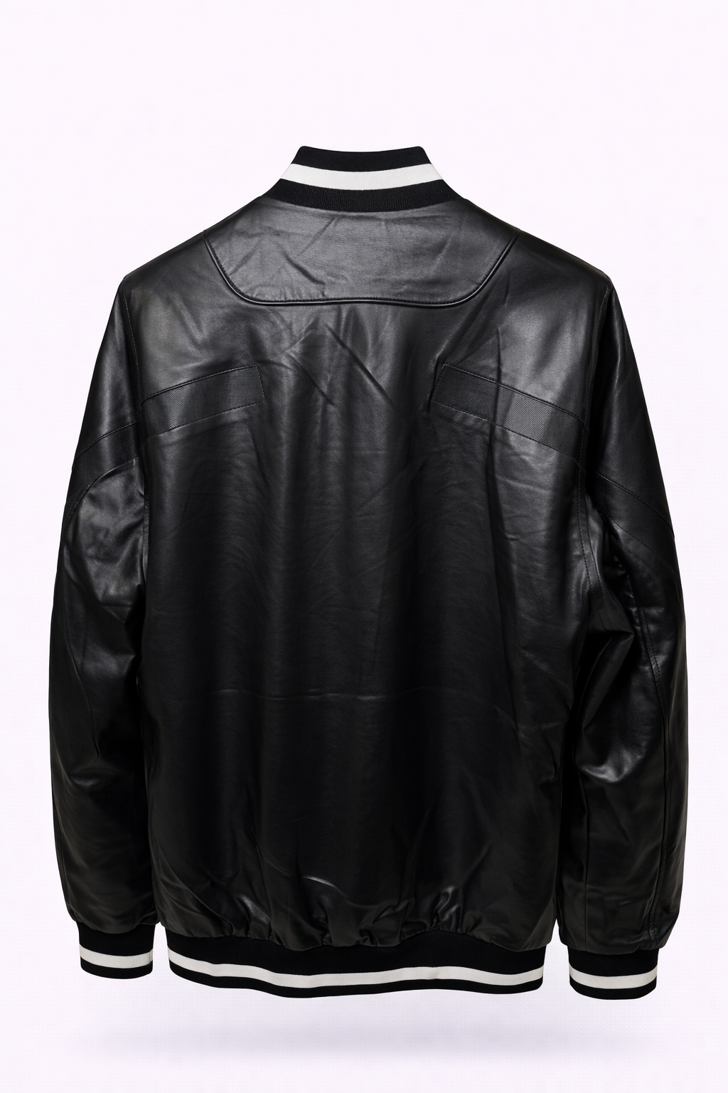 Men’s Leather Jacket – Premium Zip-Up Design
