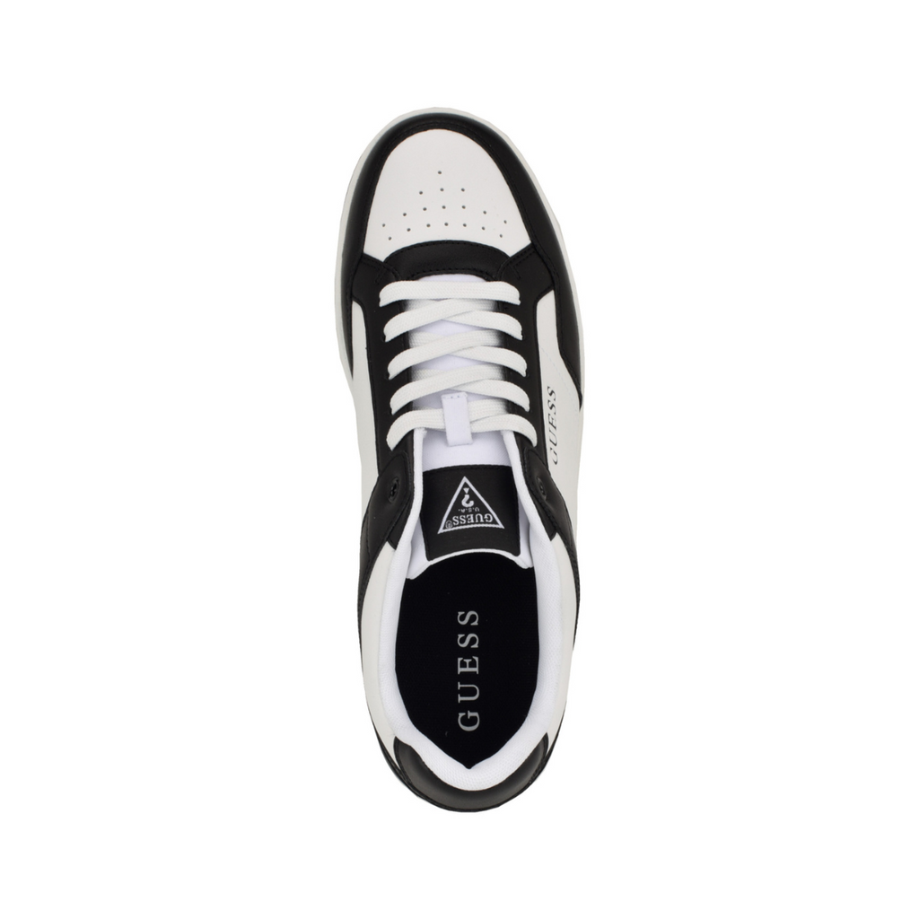 Men’s Black & White Low-Top Sneaker