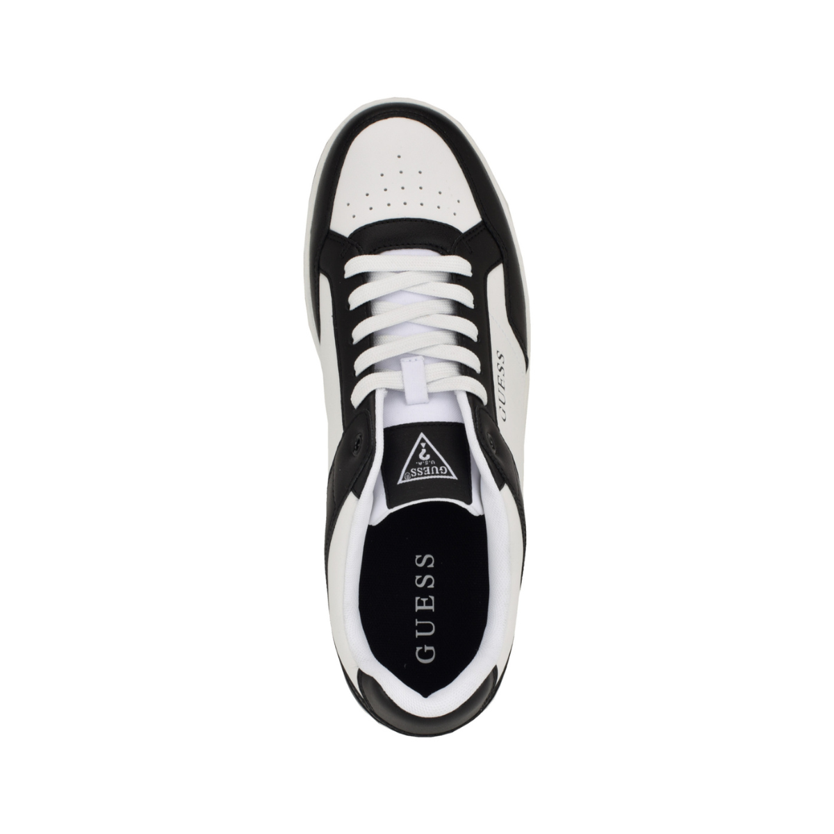 Men’s Black & White Low-Top Sneaker
