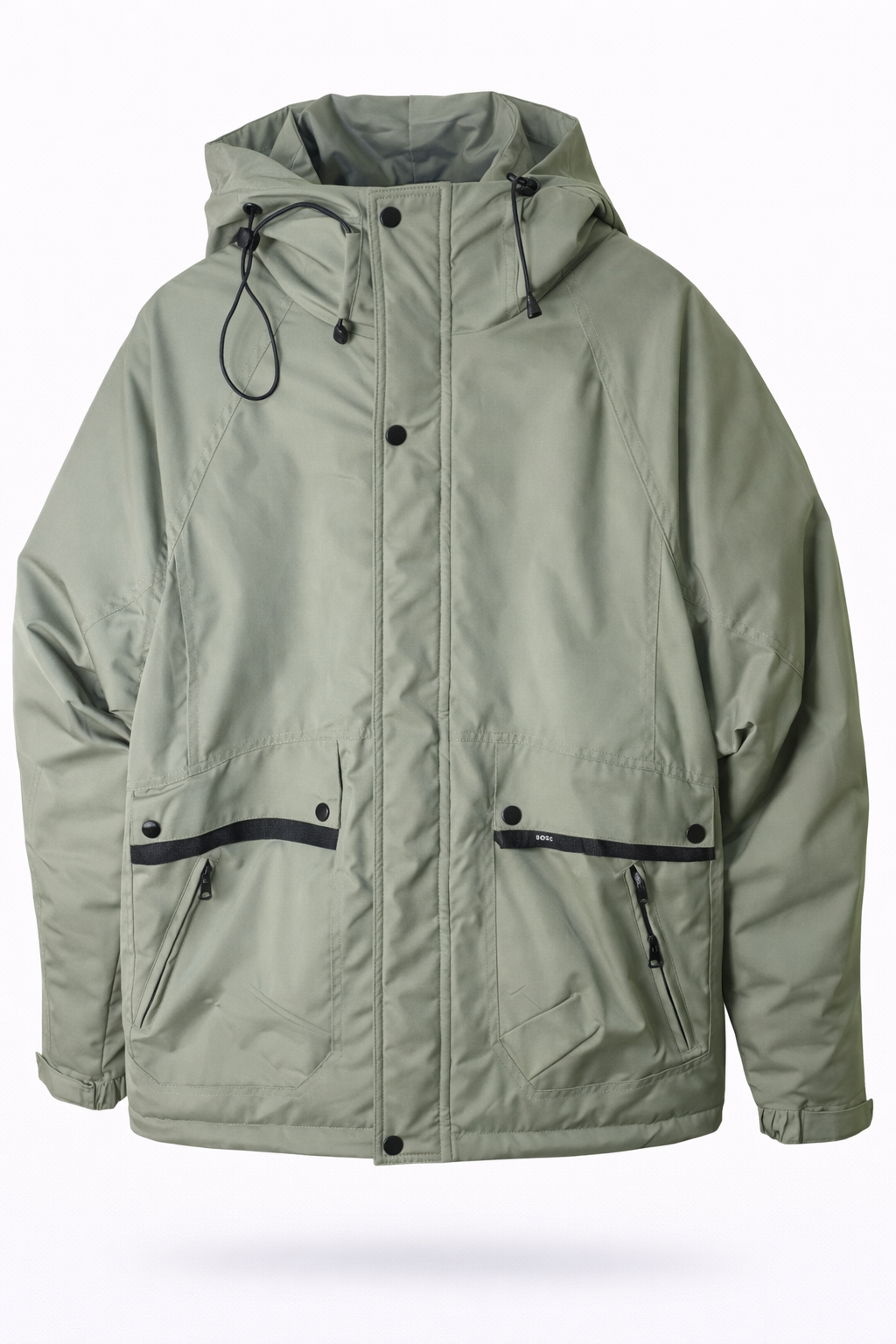 Padded Hooded Winter Jacket – Weather Resistant