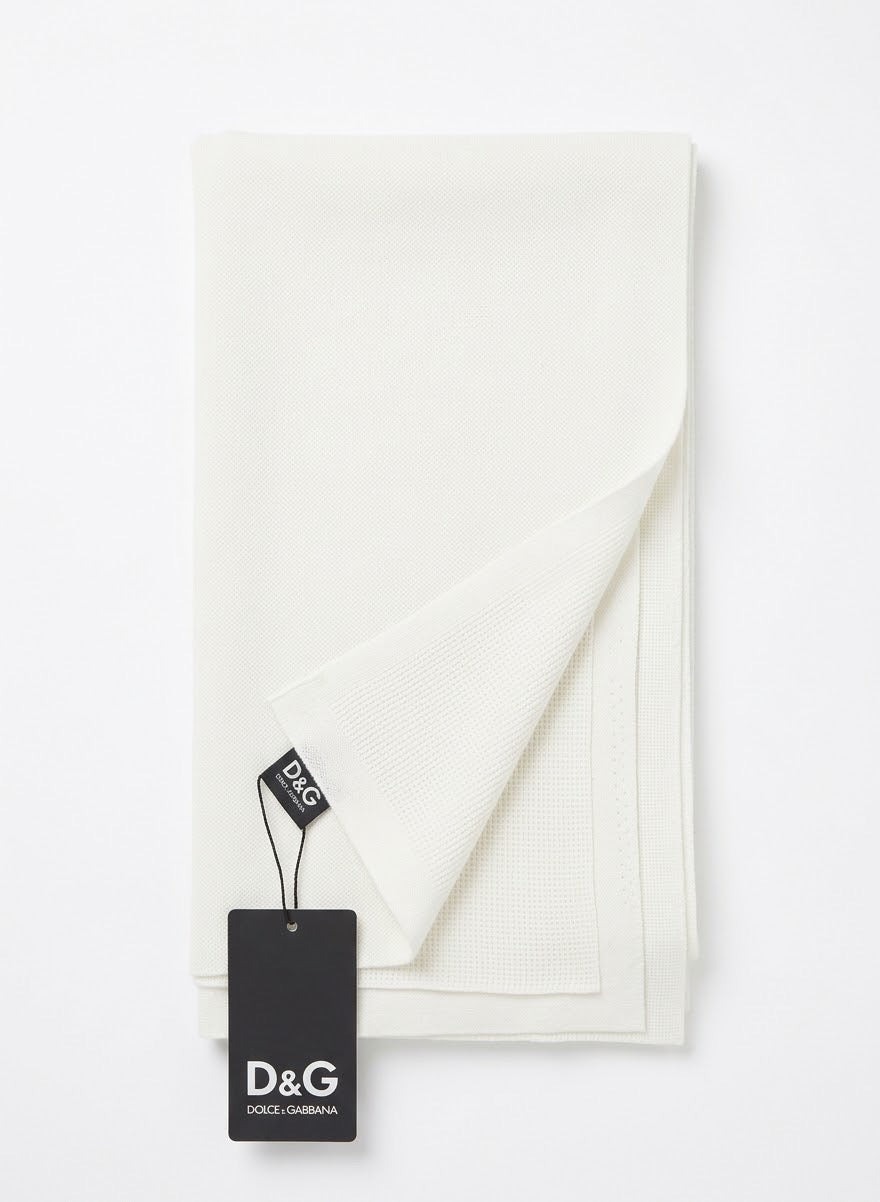 Premium Off-White Winter Scarf – Ultra-Soft Knit Scarf