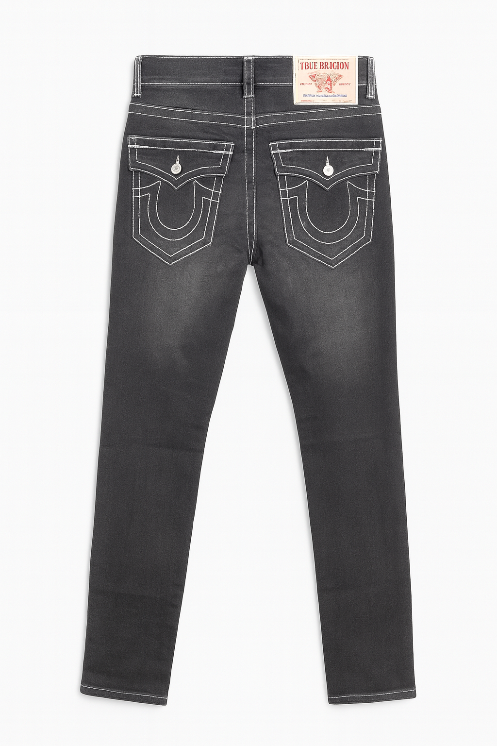 Slim Straight Washed Jeans