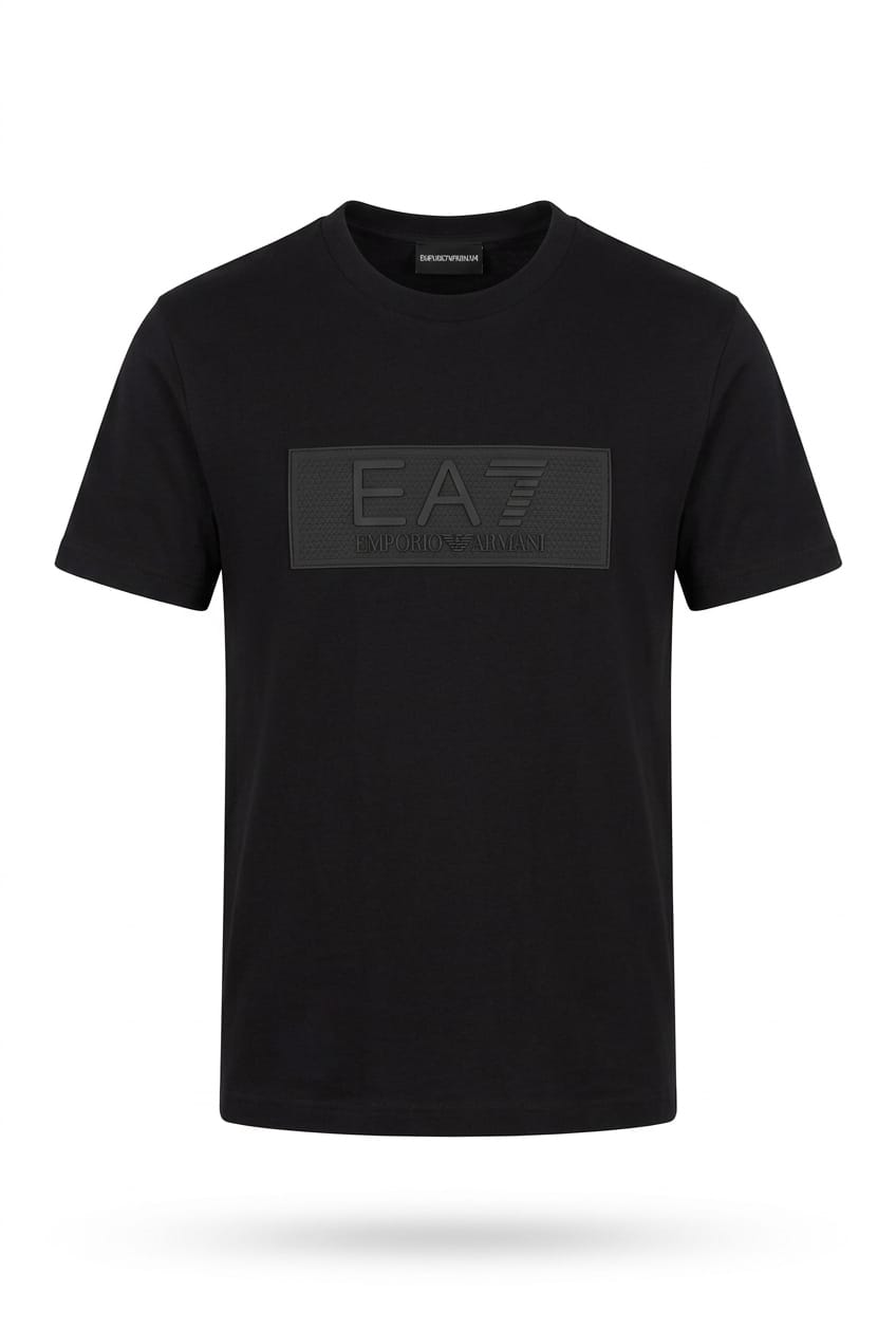 Premium Embossed Box Logo T-Shirt – Modern Essential