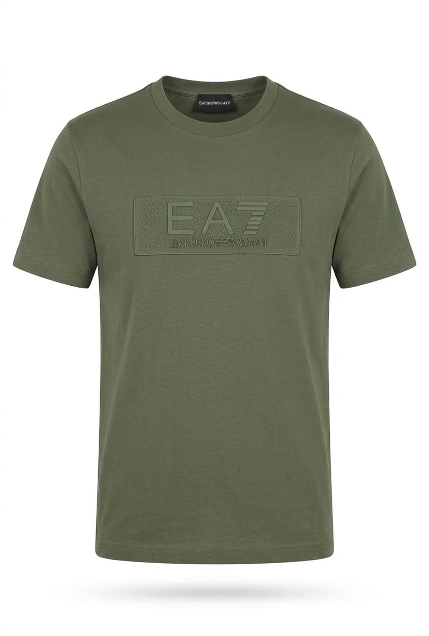 Premium Embossed Box Logo T-Shirt – Modern Essential