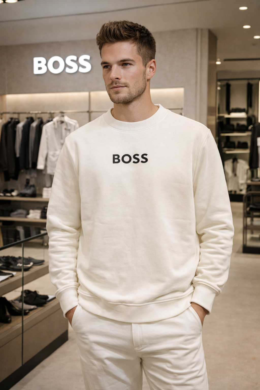 Logo Crewneck Sweatshirt