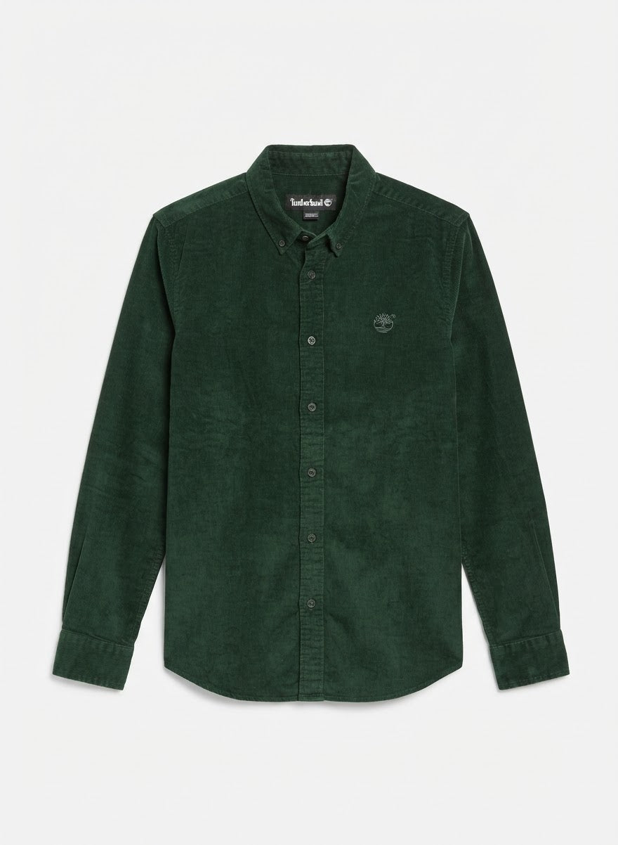 Men's Long Sleeve Corduroy Shirt - Regular Fit