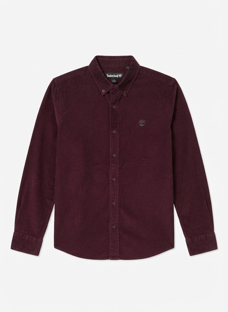 Men's Long Sleeve Corduroy Shirt - Regular Fit