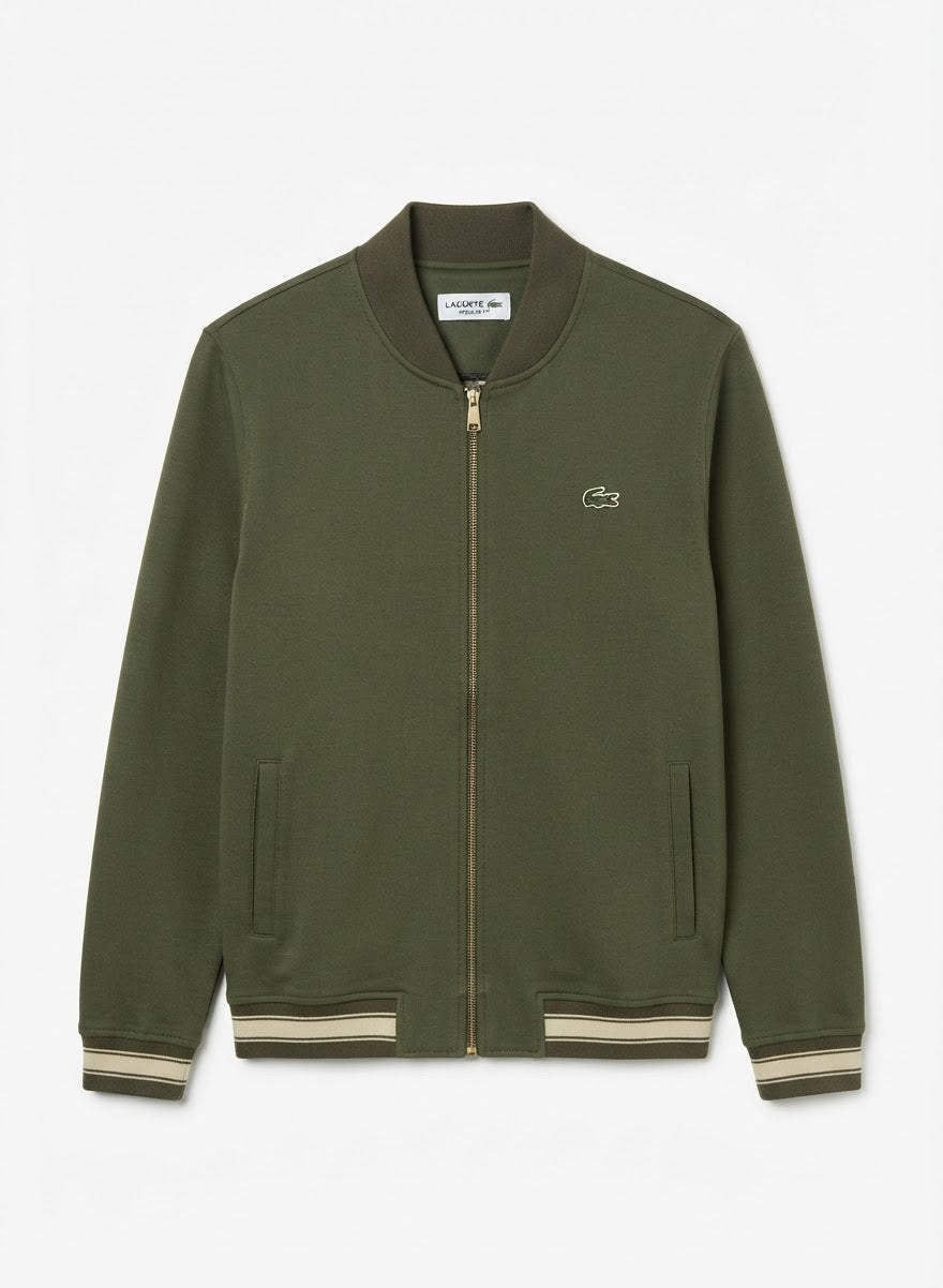 Men's Classic Full-Zip Bomber Jacket