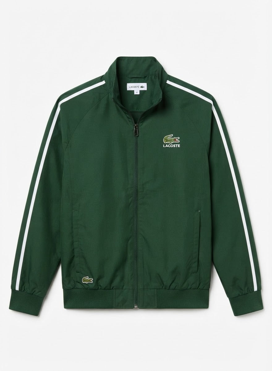 Men's Classic Contrast-Piping Track Jacket (Multi-Color)
