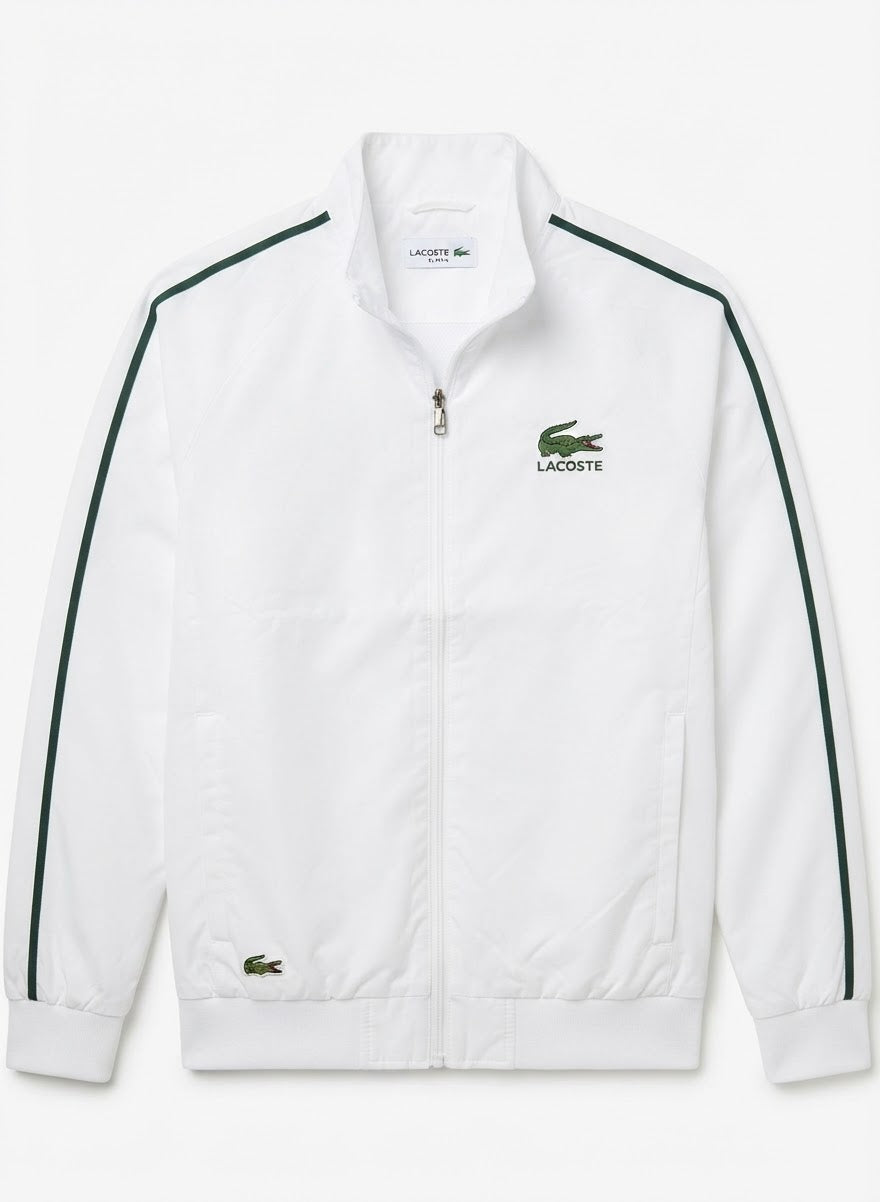 Men's Classic Contrast-Piping Track Jacket (Multi-Color)