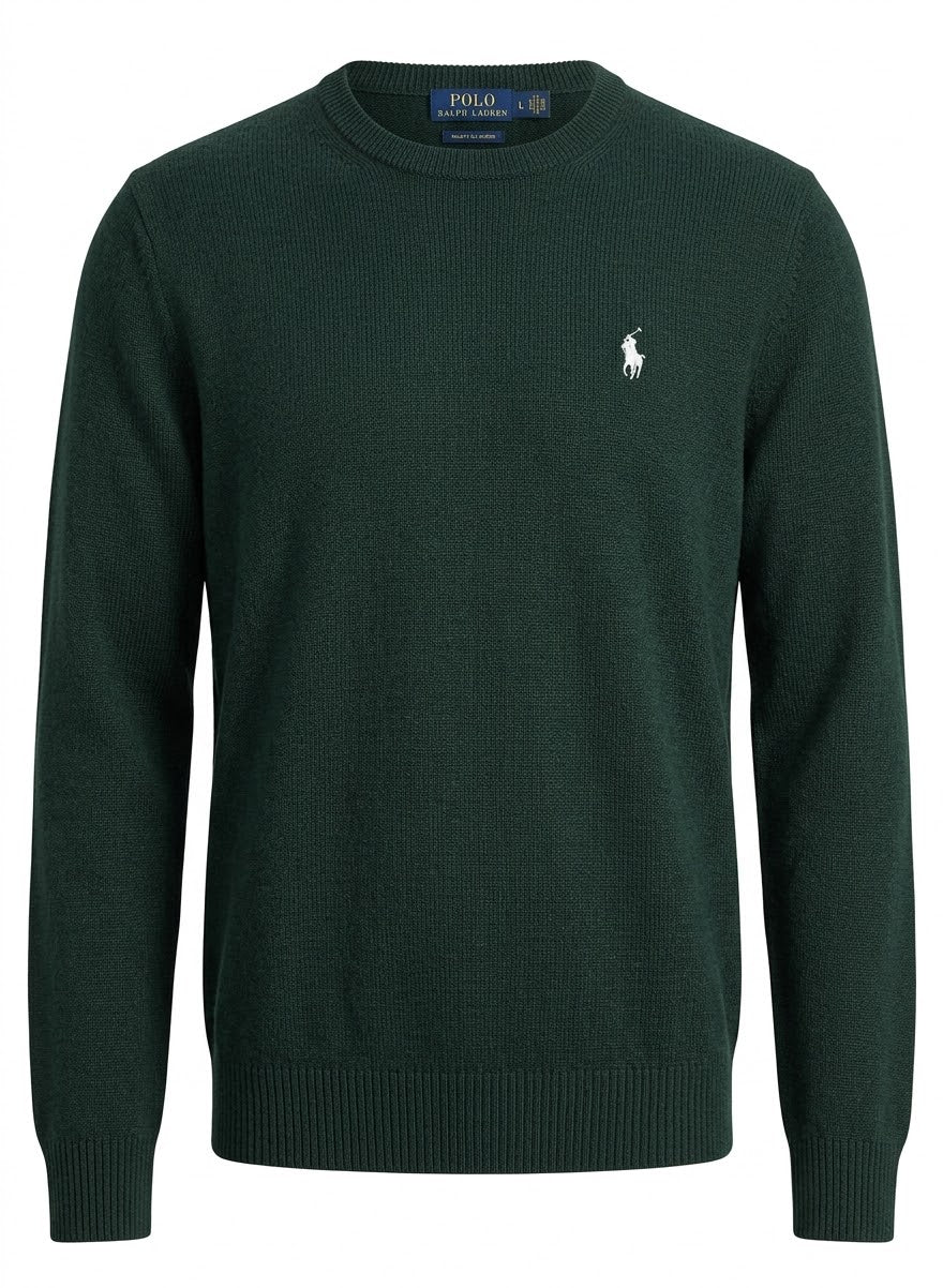 Lauren Classic Crewneck Knit Sweater