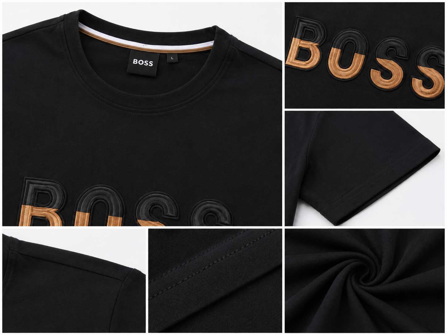 Premium Embroidered Logo T-Shirt – Modern Casual Fit