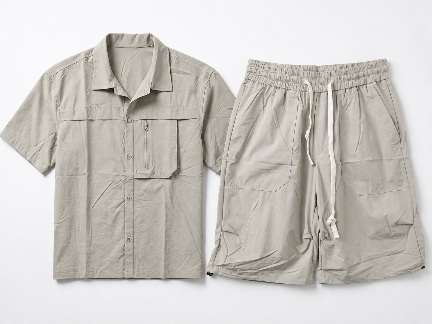 A clean summer essential designed with a modern utility vibe