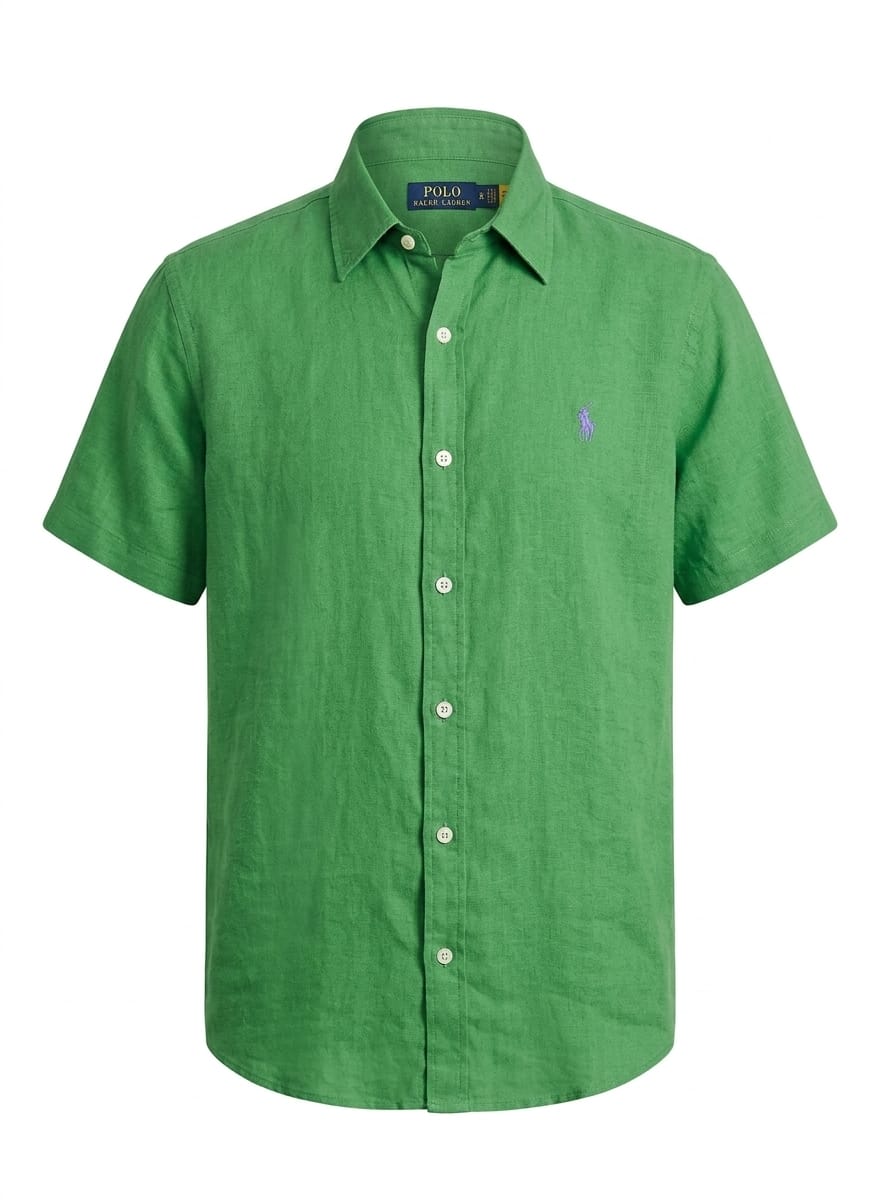 Premium Linen Short Sleeve Shirt – Summer Essential