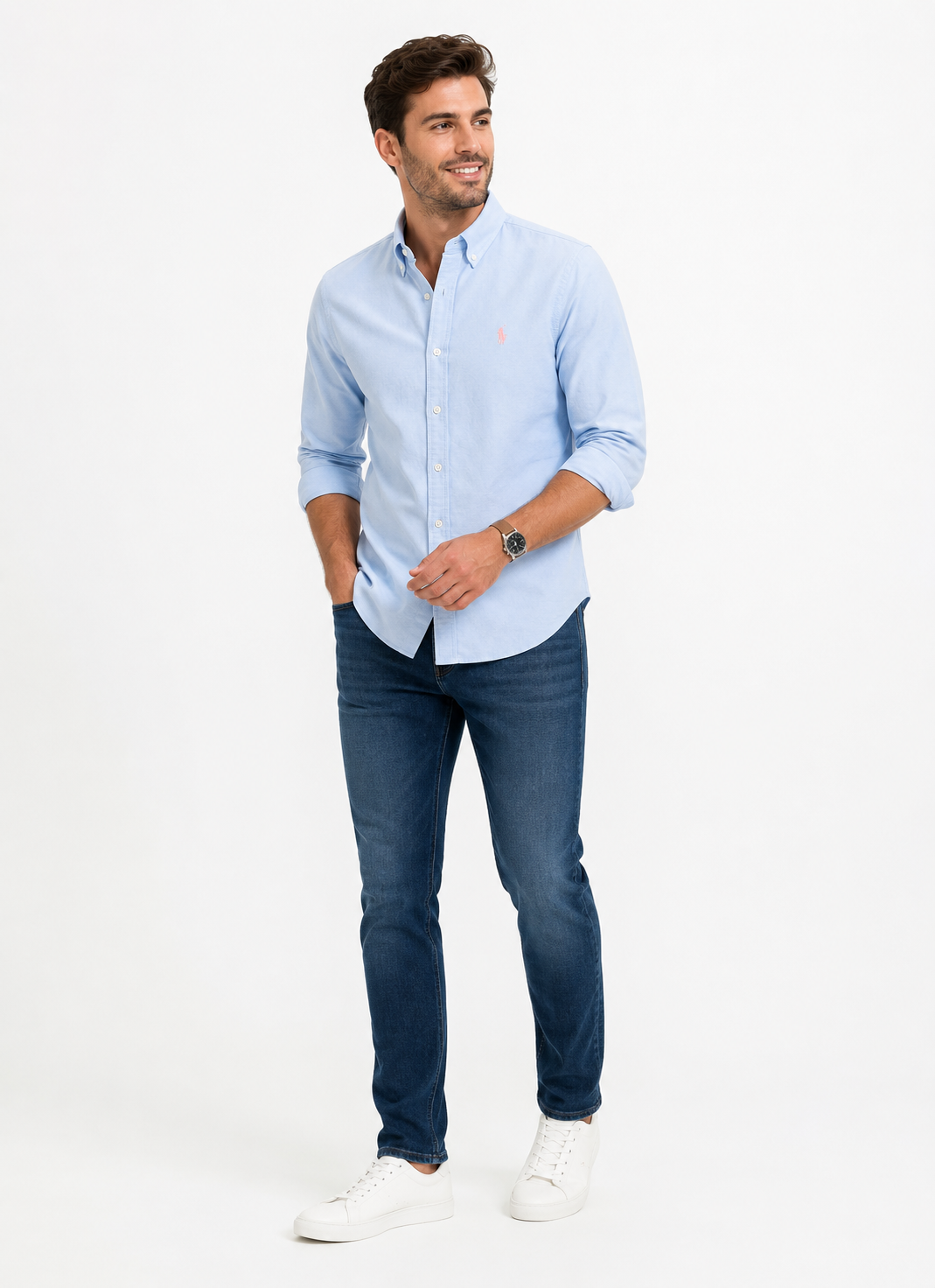 Classic Oxford Shirt – Timeless Smart Casual Style