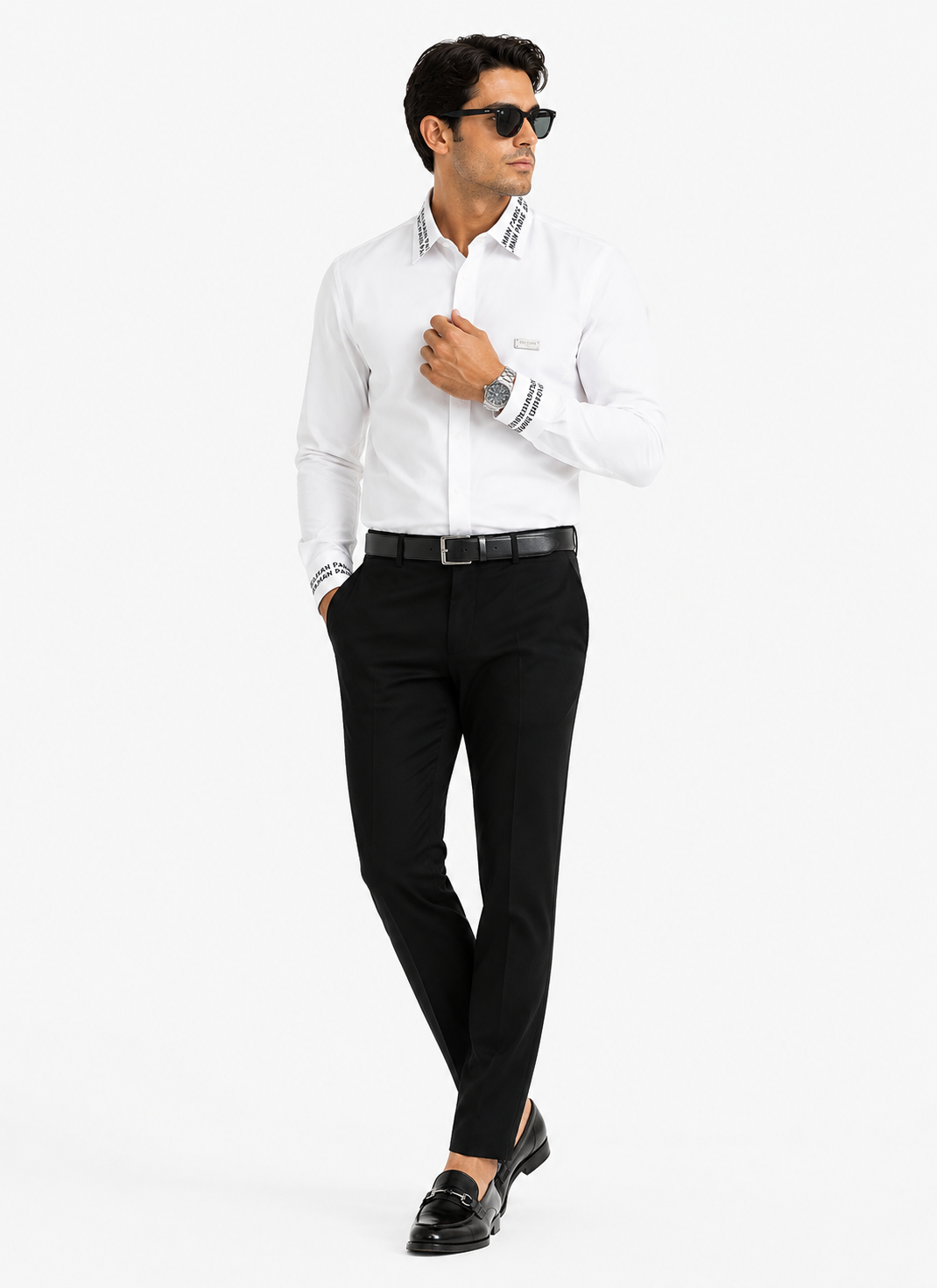 Premium Signature Long Sleeve Shirt | Luxury Men’s Fashion