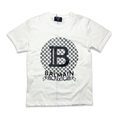 Balmain Paris Logo T-Shirt – White