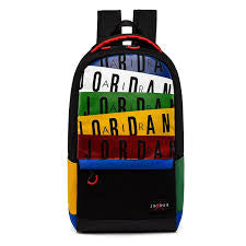 Sporty multi-color backpack