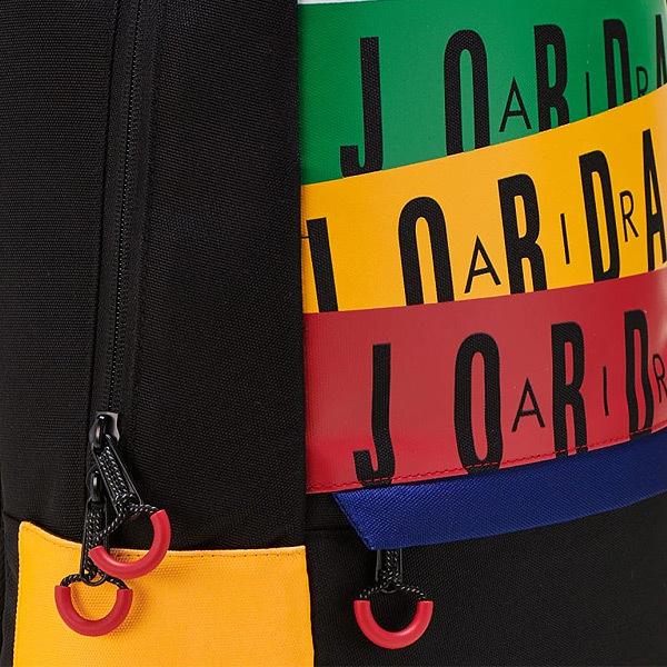 Sporty multi-color backpack