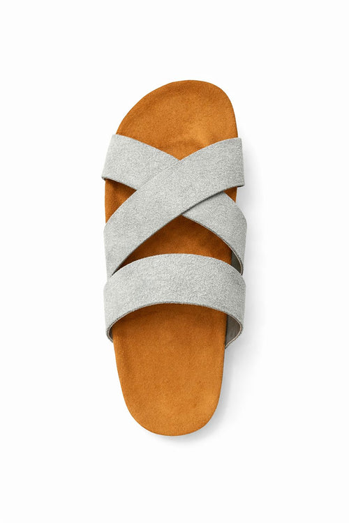 Cross Strap Sandal – Comfort Slide