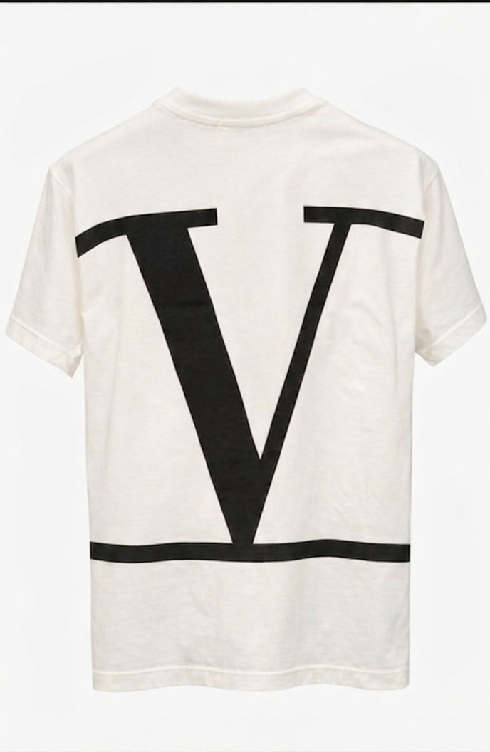 Minimal Luxury V-Back T-Shirt