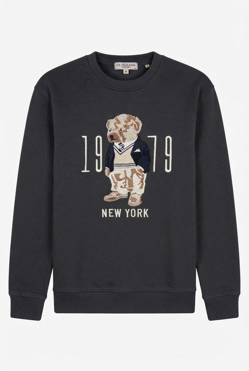 Sweatshirt – Black & Charcoal Grey