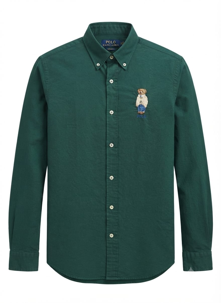 Men’s Long Sleeve Slim Fit Shirt – Signature Casual Classic