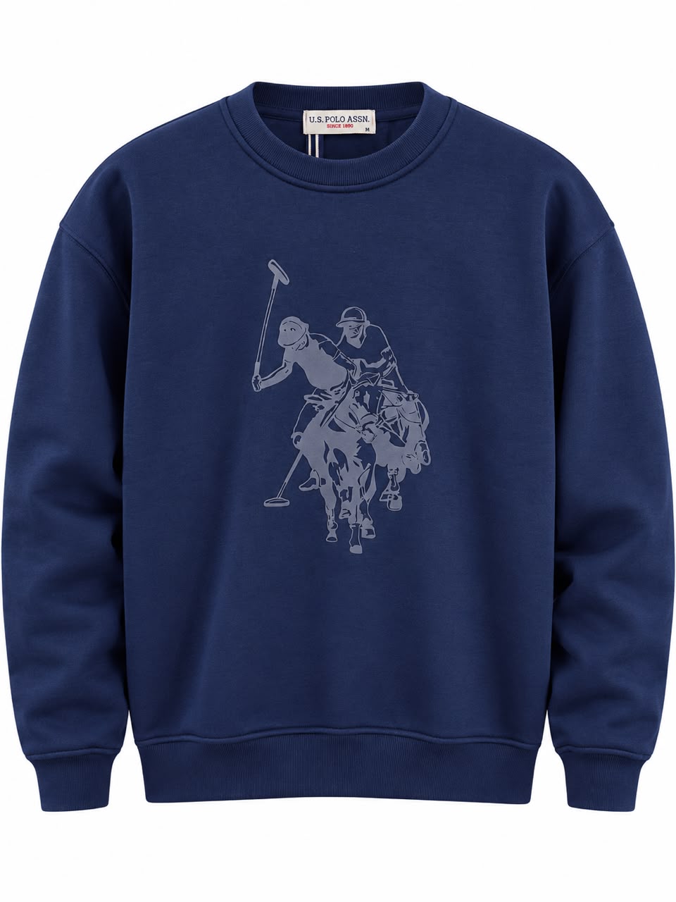 Sweatshirt – Navy & Off-White