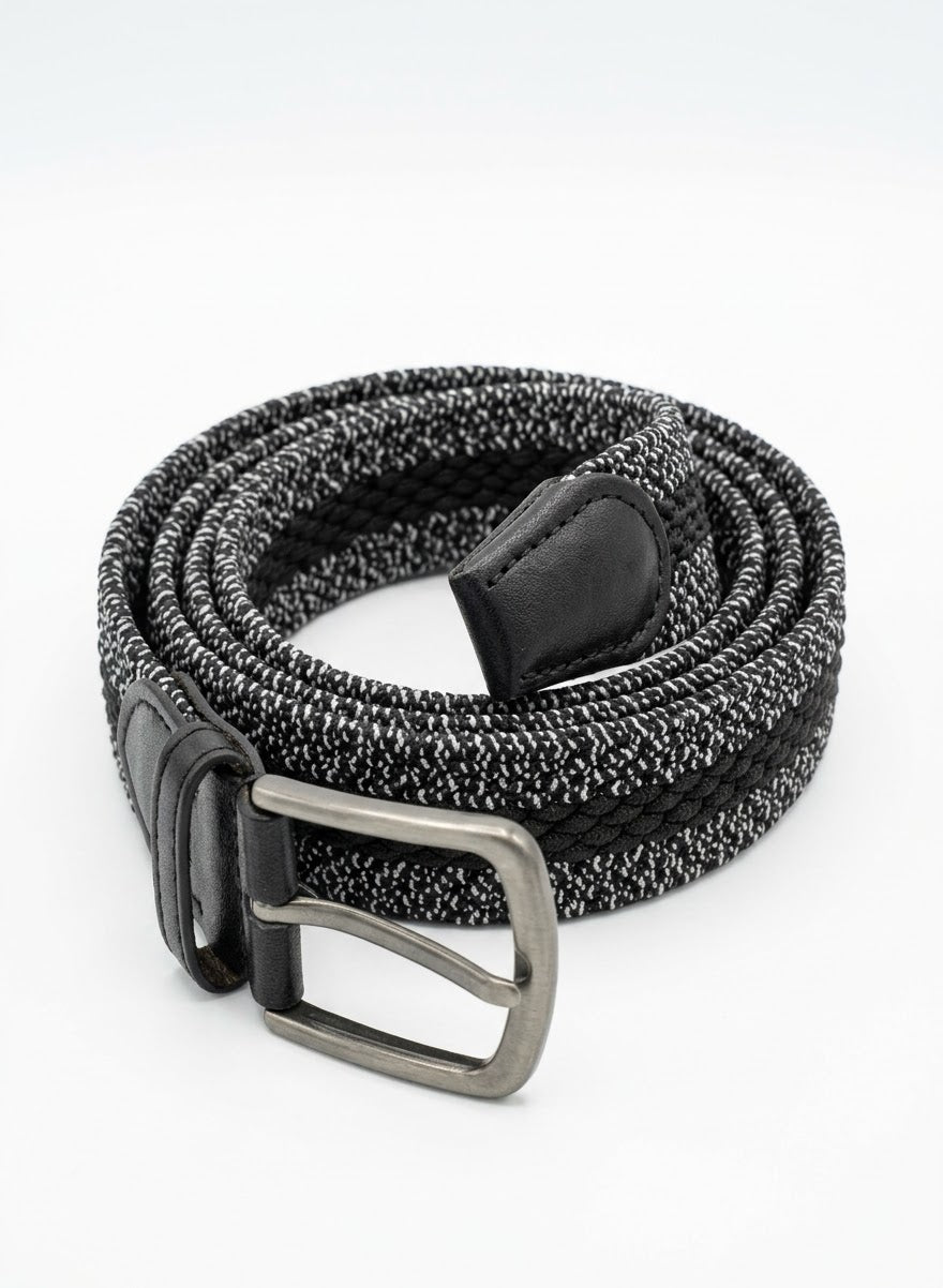 Upgrade your everyday look with this stylish men's braided belt.